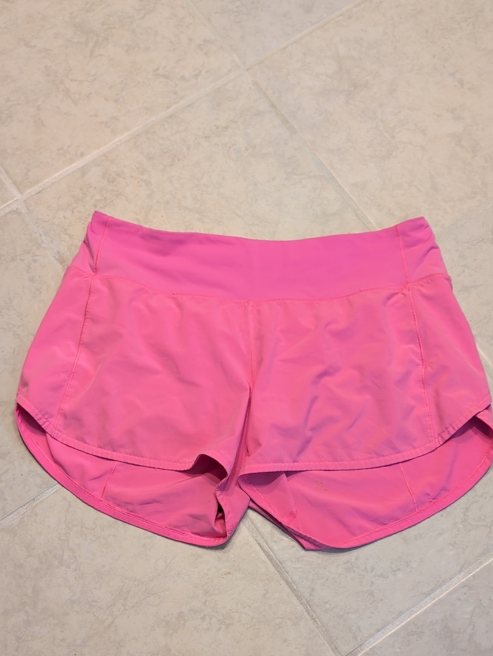 Lululemon Speed Up Short 4 Inch Hot Pink